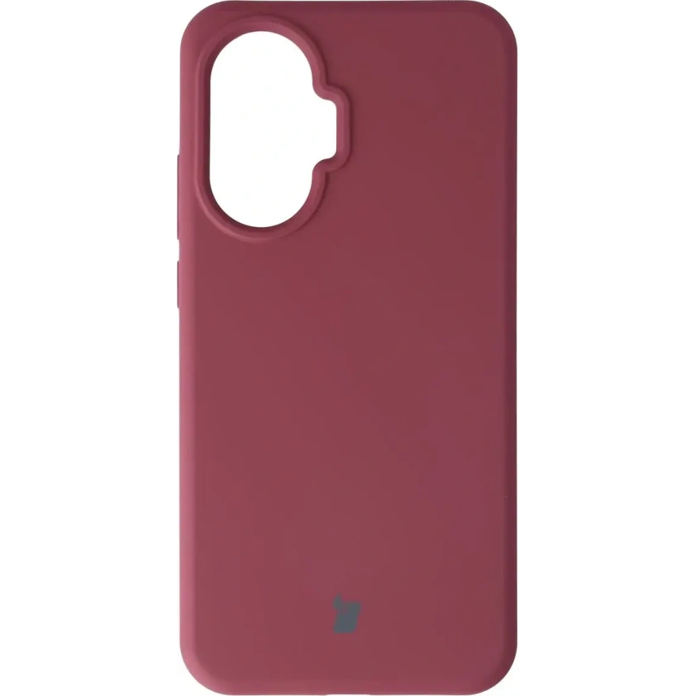 Silikonowe etui Bizon Soft Case do Xiaomi POCO F7 ciemnofioletowe