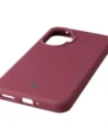 Silikonowe etui Bizon Soft Case do Xiaomi POCO F7 ciemnofioletowe