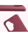 Silikonowe etui Bizon Soft Case do Xiaomi POCO F7 ciemnofioletowe