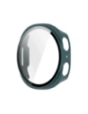 Etui ze szkłem do zegarka Bizon Case+Glass Watch do Samsung Galaxy Watch 8 40mm zielone