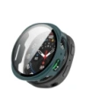 Etui ze szkłem do zegarka Bizon Case+Glass Watch do Samsung Galaxy Watch 8 40mm zielone