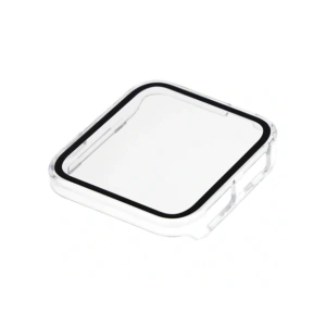 Etui ze szkłem do zegarka Bizon Case+Glass Watch do Garmin Venu X1 przezroczyste