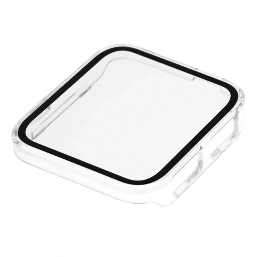 Etui ze szkłem do zegarka Bizon Case+Glass Watch do Garmin Venu X1 przezroczyste