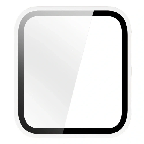 Etui ze szkłem do zegarka Bizon Case+Glass Watch do Garmin Venu X1 przezroczyste