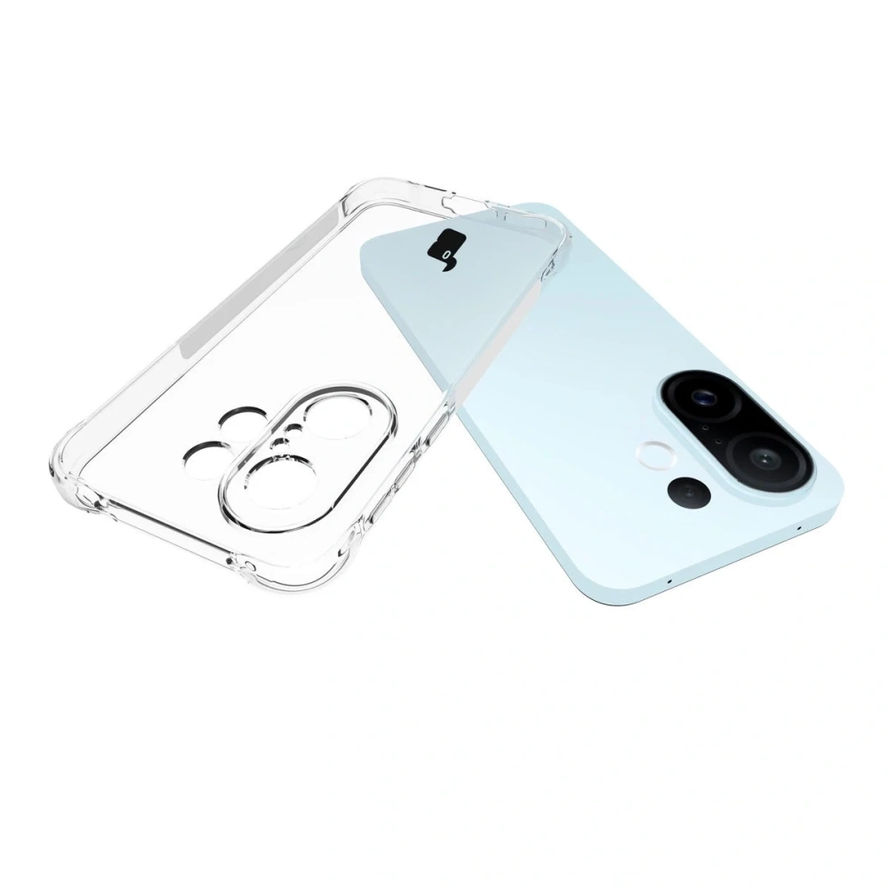 Elastyczne etui Bizon Case Salpa do Vivo X200 FE przezroczyste
