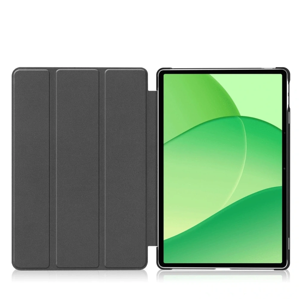 Etui z klapką Bizon Case Tab Croc do OnePlus Pad Lite / Oppo Pad SE granatowe