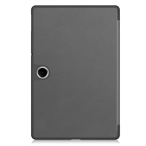 Etui z klapką Bizon Case Tab Croc do OnePlus Pad Lite / Oppo Pad SE szare