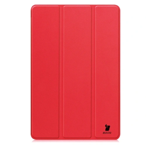 Etui z klapką Bizon Case Tab Croc do OnePlus Pad Lite / Oppo Pad SE czerwone