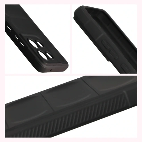 Pancerne etui Bizon Case Tur do Motorola Moto G86 5G czarne