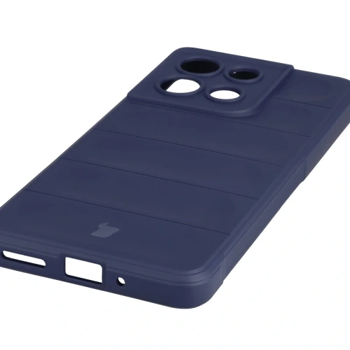 Pancerne etui Bizon Case Tur do Motorola Moto G86 5G granatowe
