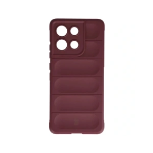 Pancerne etui Bizon Case Tur do Motorola Moto G86 5G burgundowe