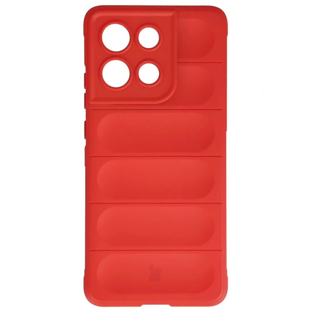 Pancerne etui Bizon Case Tur do Motorola Moto G86 5G czerwone