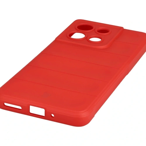 Pancerne etui Bizon Case Tur do Motorola Moto G86 5G czerwone