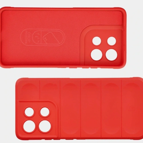 Pancerne etui Bizon Case Tur do Motorola Moto G86 5G czerwone