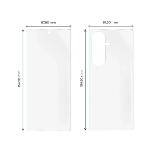 Folia hydrożelowa na tył i przód Bizon Glass Hydrogel Pack do Samsung Galaxy Z Fold7