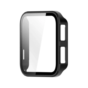 Etui ze szkłem do zegarka Bizon Case+Glass Watch do Garmin Venu X1 czarne