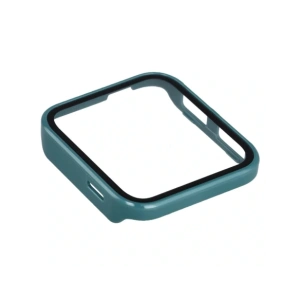 Etui ze szkłem do zegarka Bizon Case+Glass Watch do Garmin Venu X1 zielone