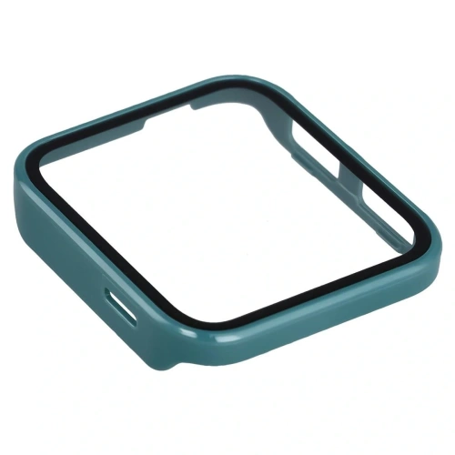 Etui ze szkłem do zegarka Bizon Case+Glass Watch do Garmin Venu X1 zielone