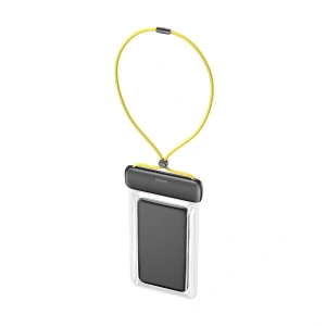 Wholesale Universal waterproof case Baseus Let's Go for smartphones (black-yellow) - BSU1551BLKYEL - {ean13} - Hurt