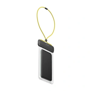 Wholesale Universal waterproof case Baseus Let's Go for smartphones (black-yellow) - BSU1551BLKYEL - {ean13} - Hurt