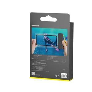 Wholesale Universal waterproof case Baseus Let's Go for smartphones (black-yellow) - BSU1551BLKYEL - {ean13} - Hurt