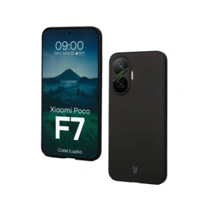 Etui Bizon Case Łupka do Xiaomi POCO F7 czarne