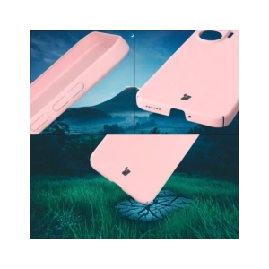 Etui Bizon Case Łupka do Xiaomi POCO F7 różowe