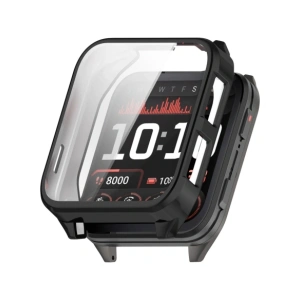 Etui z osłoną ekranu Bizon Case Watch Felipe do Garmin Venu X1 czarne
