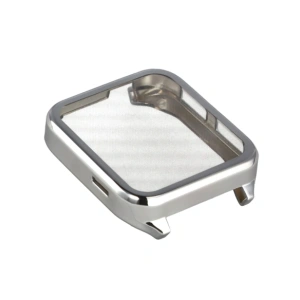 Etui z osłoną ekranu Bizon Case Watch Felipe do Garmin Venu X1 srebrne