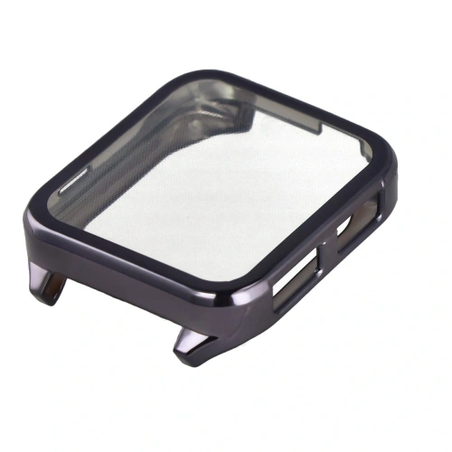 Etui z osłoną ekranu Bizon Case Watch Felipe do Garmin Venu X1 szare