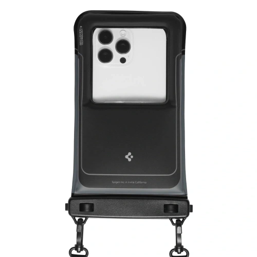 Etui wodoodporne Spigen A611P Universal Waterproof Float Case Matte Black [2 PACK]