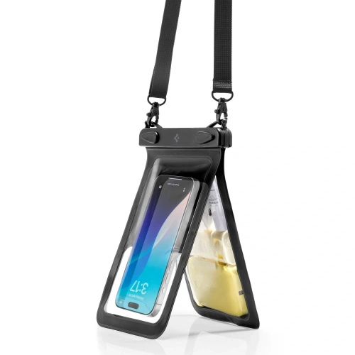 Etui wodoodporne Spigen A603 Universal Waterproof Case Black