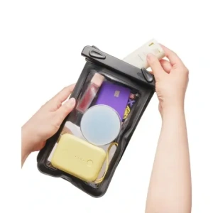 Spigen A603 Univerzális vízálló tok Fekete
