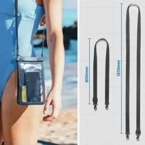Spigen A603 Univerzális vízálló tok Fekete