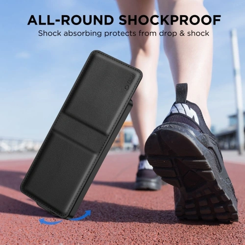 Etui z klapką Tech-Protect Wallet do Samsung Galaxy Z Flip 6 / 7 FE Black