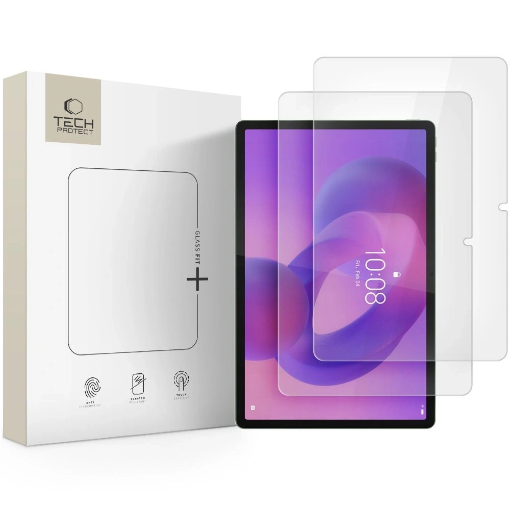 Szkło hartowane Tech-Protect Glass Fit+ do Lenovo Idea Tab 11.0 TB-336 Clear [2 PACK]
