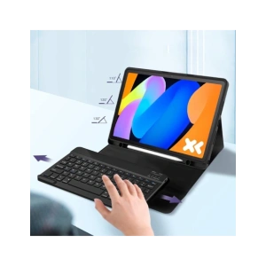 Etui z klapką Tech-Protect SmartCase Pen + Keyboard do Lenovo Idea Tab 11.0 TB-336 Black