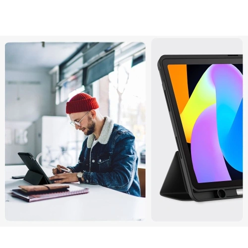 Etui z klapką Tech-Protect SmartCase Pen do Lenovo Idea Tab 11.0 TB-336 Black