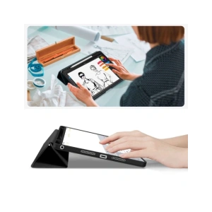 Etui z klapką Tech-Protect SmartCase Pen do Lenovo Idea Tab 11.0 TB-336 Black
