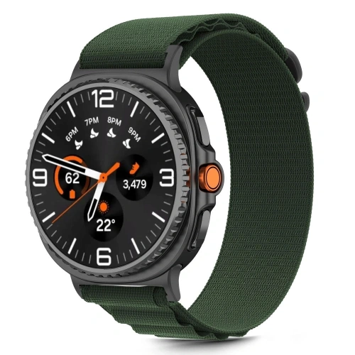 Pasek Tech-Protect Nylon Pro do Samsung Galaxy Watch 8 / Classic 40/44/46mm Army Green