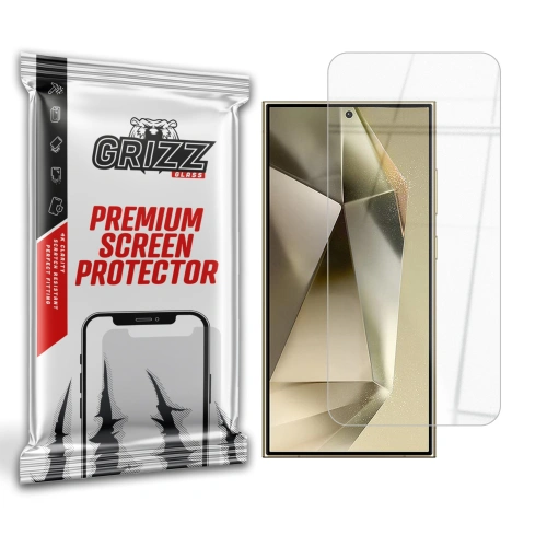 [CR] Szkło hybrydowe GrizzGlass HybridGlass do Samsung Galaxy S24 Ultra