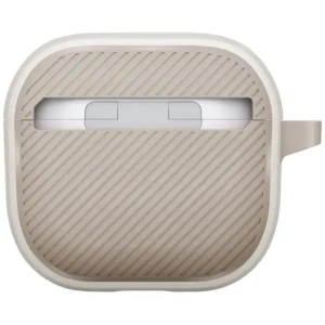 Etui UNIQ Clyde do Apple AirPods 4 Lock Case beżowy