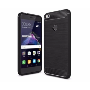 Kaufen Etui HS Case SOLID TPU Huawei P8 Lite 2017 Schwarz + Glas - 5903068631887 - HSC005 - Home Screen