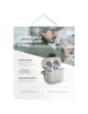 Etui UNIQ Clyde do Apple AirPods 4 Lock Case czarny