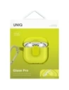 Etui UNIQ Glase Pro do Apple AirPods 4 Lock Case żółty