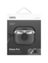 Etui UNIQ Glase Pro do Apple AirPods Pro 2 Lock Case dymny