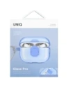 Etui UNIQ Glase Pro do Apple AirPods Pro 2 Lock Case niebieski
