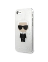 Hurtownia GSM - Etui Karl Lagerfeld KLHCI8TPUTRIKSL Apple iPhone SE 2022/SE 2020/8/7 silber/silver Glitter Ikonik Karl - KLD298SLV - {ean13} - Hurt
