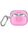 Etui UNIQ Glase Pro do Apple AirPods Pro 2 Lock Case różowy