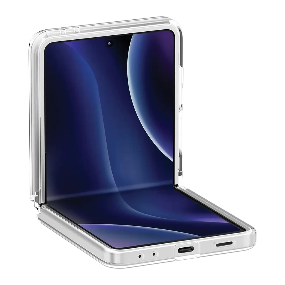 Etui UNIQ LifePro Xtreme do Samsung Galaxy Z Flip7 Magclick Charging przezroczysty